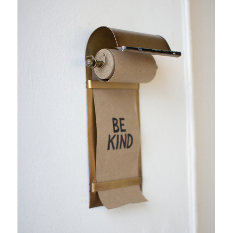 Everly Quinn Wall Mounted Hanging Note Roll Wayfair